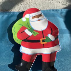 Christmas Santa Claus Plate