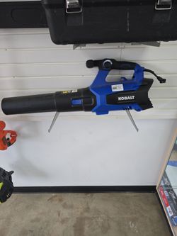 Electric Kobalt Blower