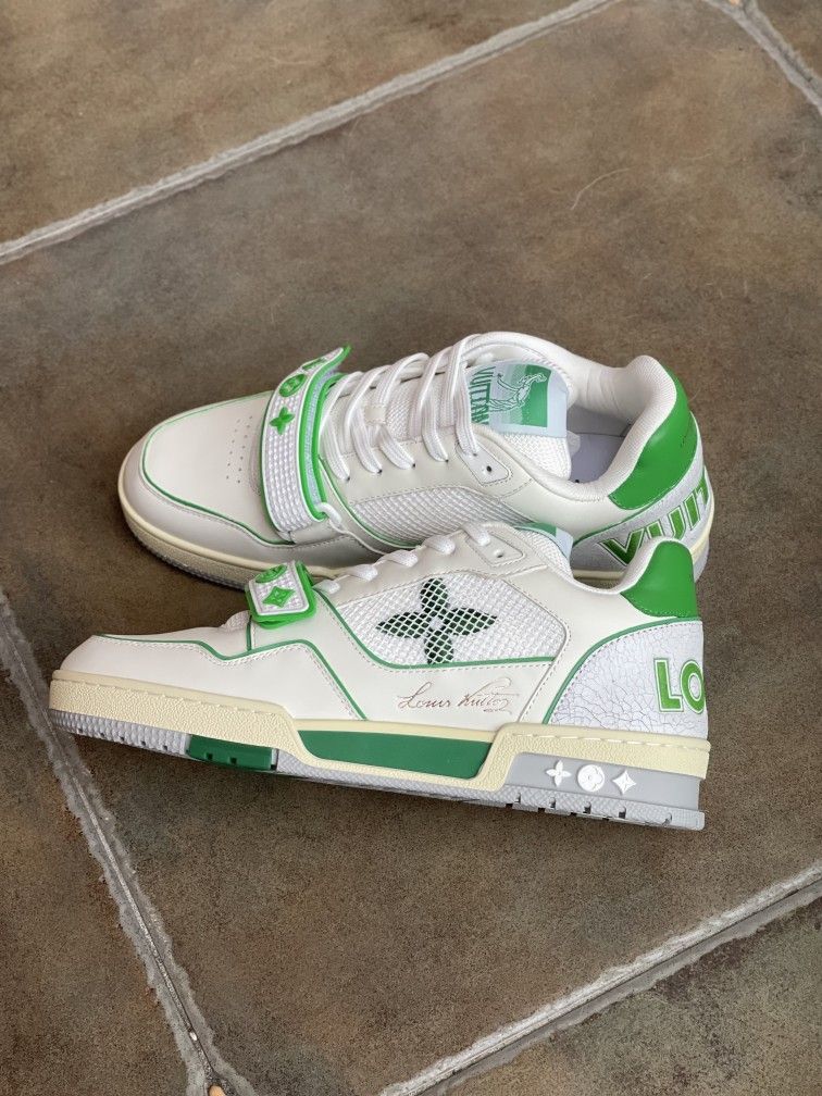 Lv Trainer Virgil Virgil Abloh Lv Shoes Louis Vuitton LV Trainer