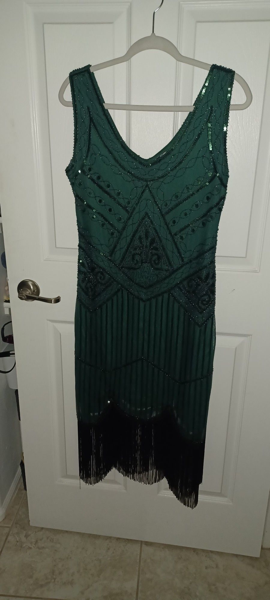 1920s Flapper Dress w/accessories 
