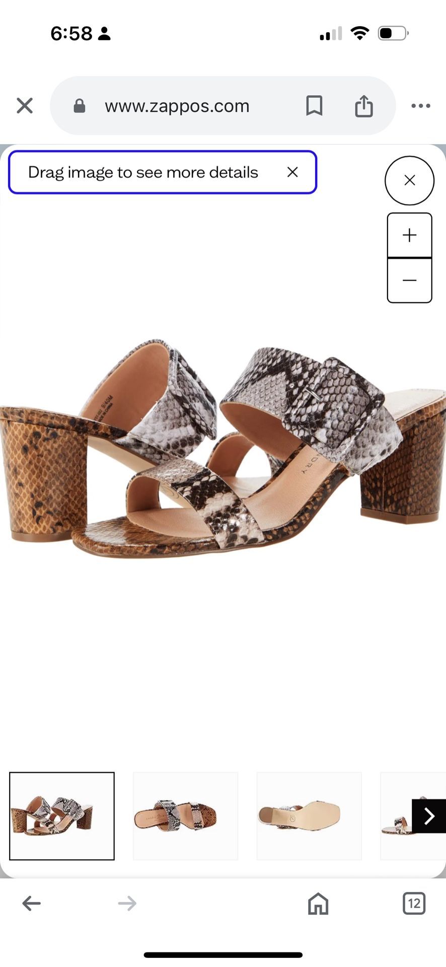 Chinese laundry Yippy Women's Block Heel Animal Print Sandals