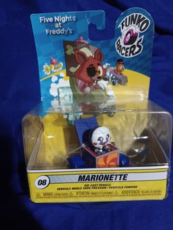 EXTREMELY RARE!  FNAF Marionette 08 Funko Racer UNOPENED