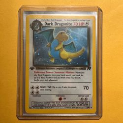 foil dragonite pokemon card Dark Dragonite Pokemon Card Credit Card Credit Card Skin – Anime Town  Creations main image 1