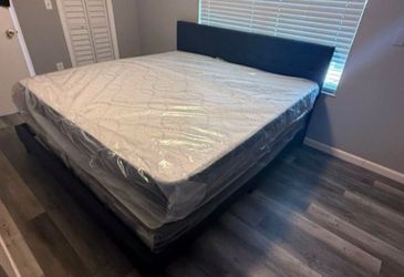 New KING Size Mattress With Box Spring Colchones Nuevos King Size 