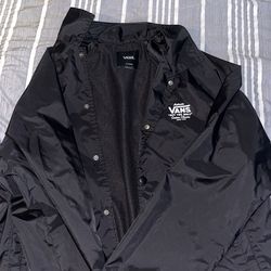 Vans Windbreaker Coach Jacket Sz XL