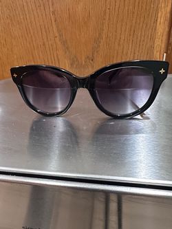 Authentic Louis Vuitton Black & Gold Sunglasses
