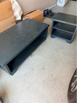 Coffee table and side table