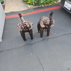 Bronze Elephants