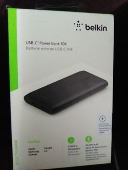 Belkin Boost Charge USB-C Power bank 10k
