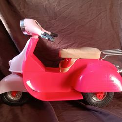 Our Generation Ride In Style Scooter Doll Vehicle -Price Can Be Negotiated -