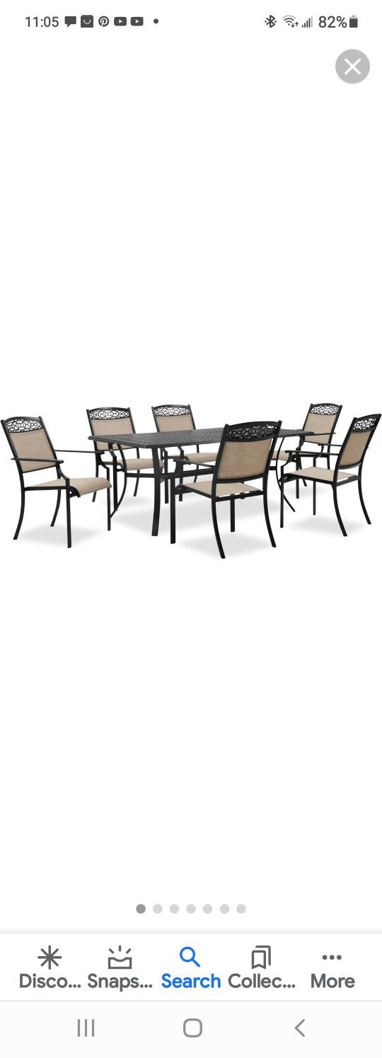 Handover Libson 7 piece patio sat.