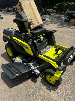 Ryobi 80v 54” zero turn