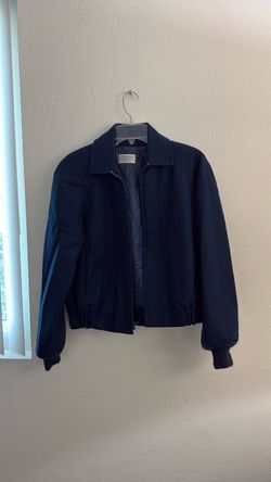 Pendleton woolen Navy Blue Zip-Up Bomber Jacket