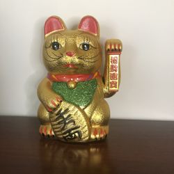Hand Moving Ceramic Lucky CAT
