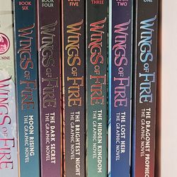Wings of Fire (the graphic novel) 6 books