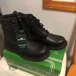 Himalayan’s steel toes work boots new