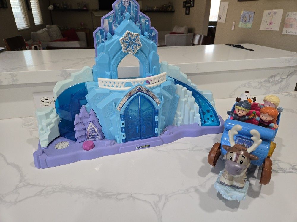 Fisher-Price Little People Toddler Toy Disney Frozen 2 Double Set