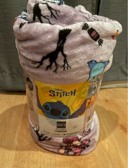 New Disney Stitch 🎃 The Big One Throw Blanket Please Read Post Before Messaging