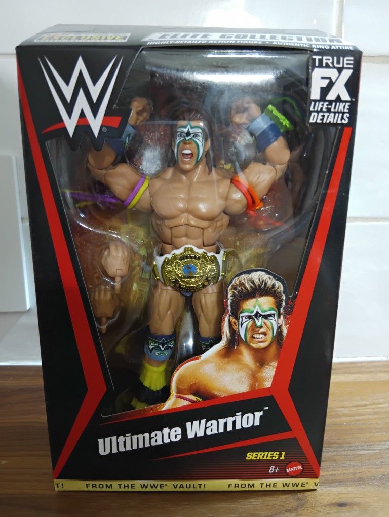 Ringside Exclusive Ultimate Warrior Action Figure