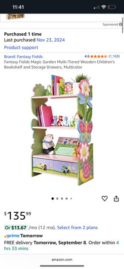 Kids bookshelf