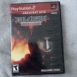 Final Fantasy VII Dirge of Cerberus Greatest Hits PlayStation 2, 2006