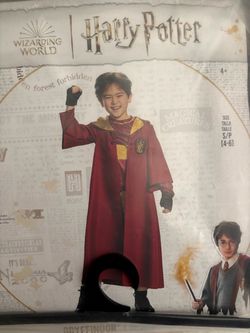 Harry Potter costume (includes glasses & wand)