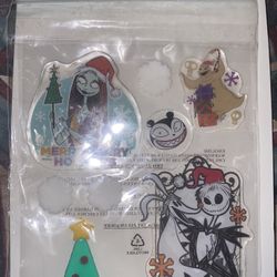 Nightmare Before Christmas Window Gels