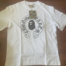 Bape X Chrome Hearts Tee Size Meduim 