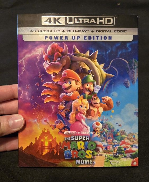 Super Mario Bros. Movie In 4k And Blu-Ray