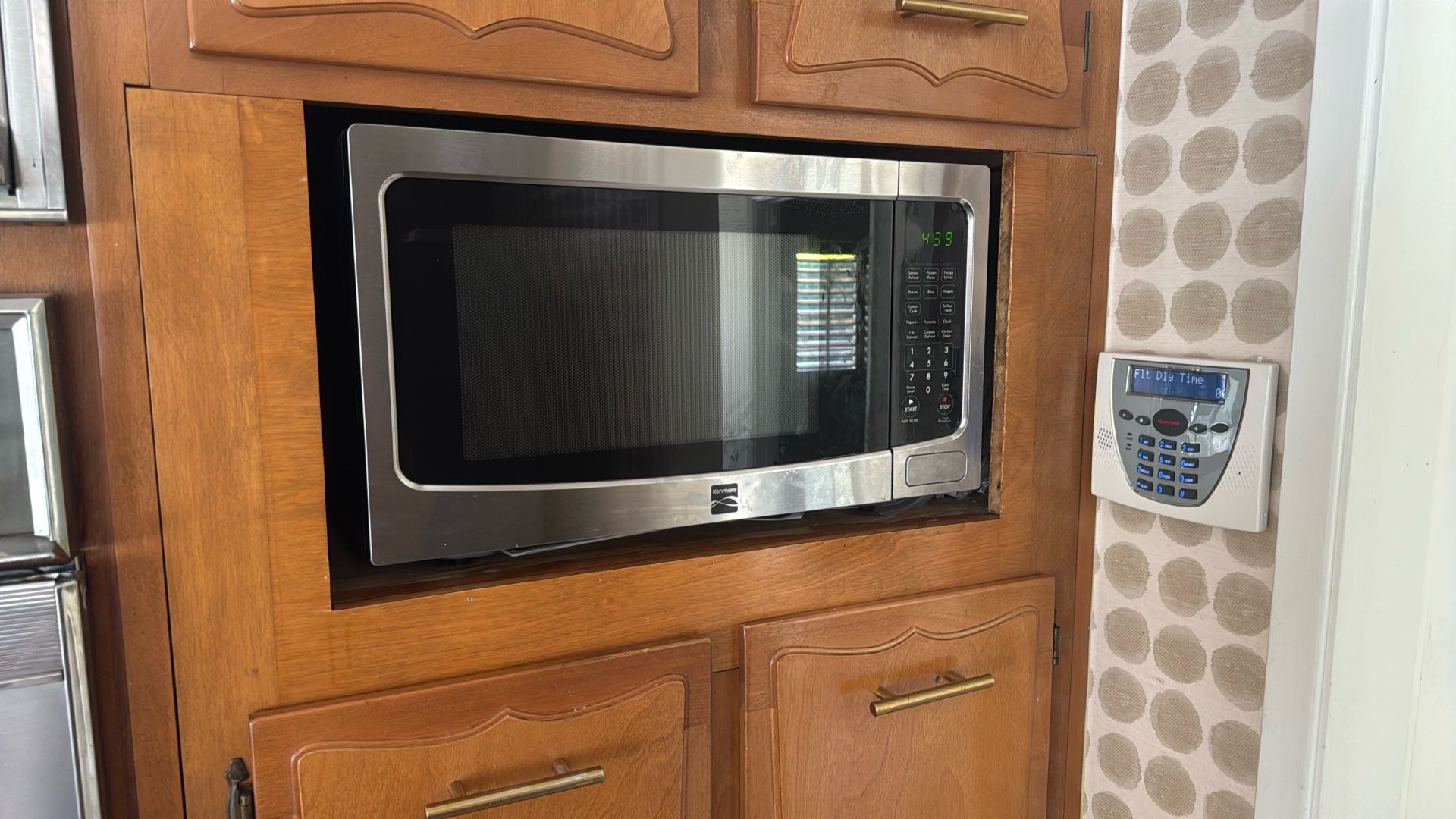 Kenmore Stainless Microwave