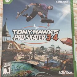 Tony Hawks pro skater 3 4 Xbox One