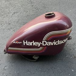 70s Harley Davidson AMF Fuel Tank