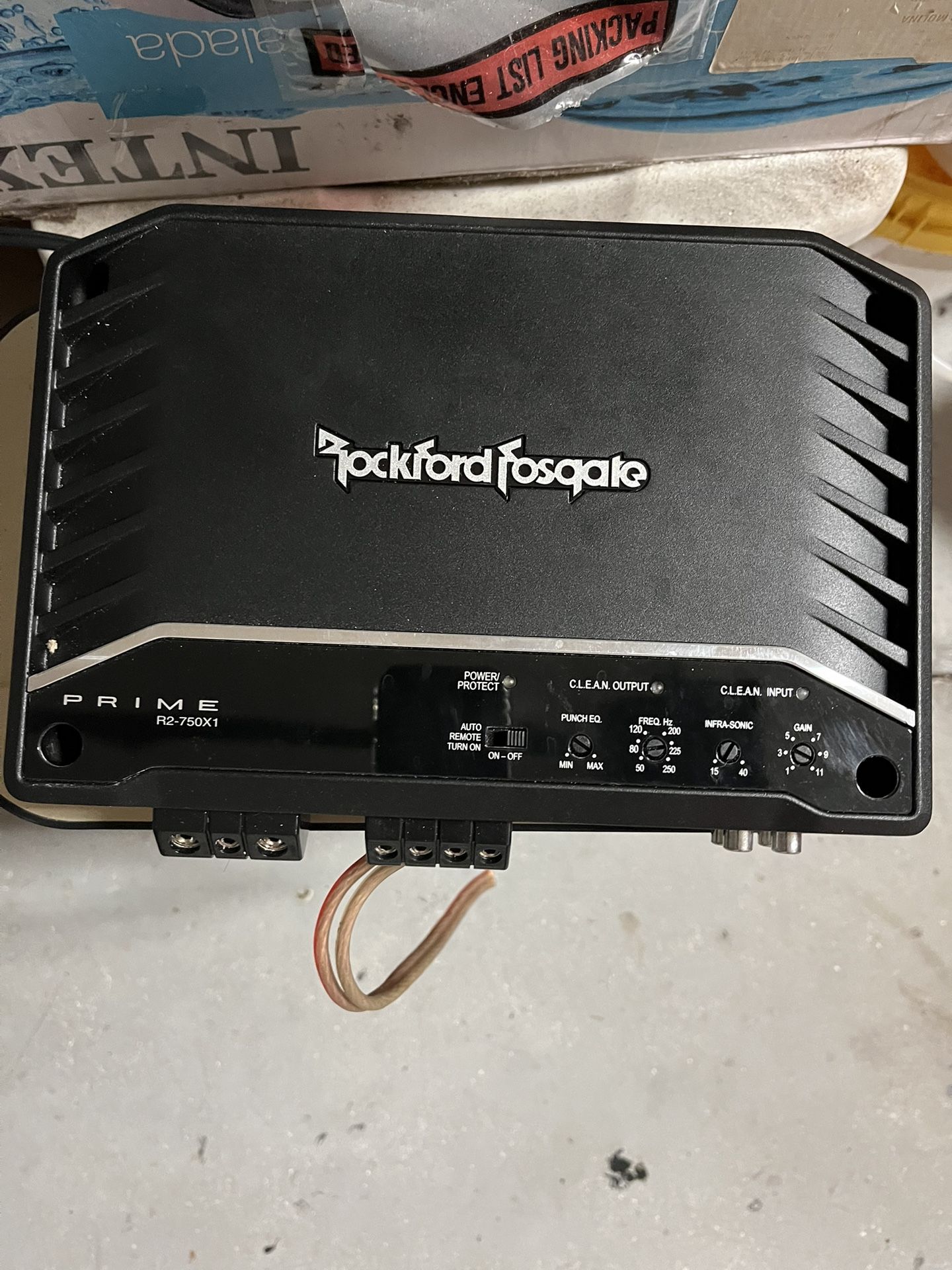 Rockford Fosgate R2-750X1 Prime 750-Watt Mono Amplifier