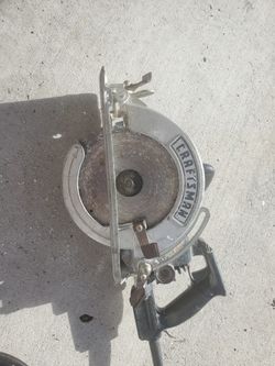 Craftsman Model #135.276100 7 1/4" Worm Drive Saw