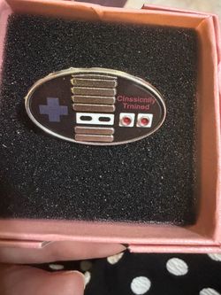 NES Controller Enamel Lapel Pin