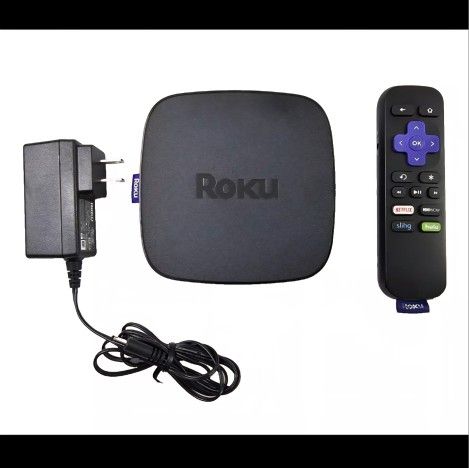 Roku Premiere+ 4630x Streaming Media Player 4K UHD HDR w/ Remote & AC Adapter
