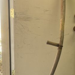Antique Wood Hay Scythe - Rustic Farmhouse / Halloween Decor
