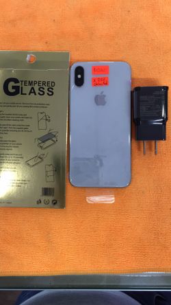 iPhone X Silver 256GB Unlocked