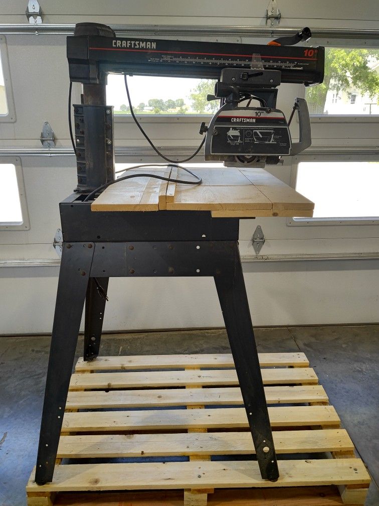 Craftsman 10" Radial Arm Saw 