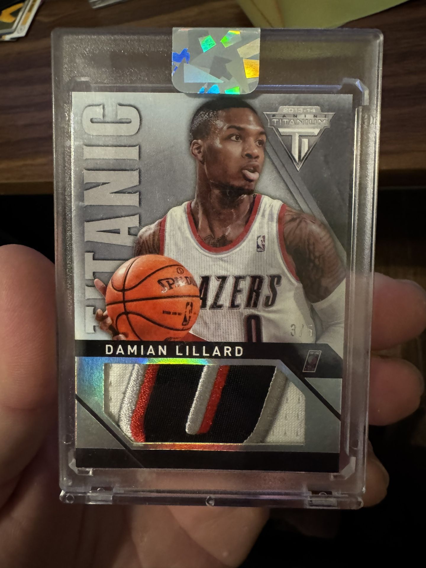 Damian Lillard Titanic Relic Patch /5