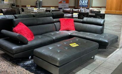 Ibiza sectional with ottoman $899