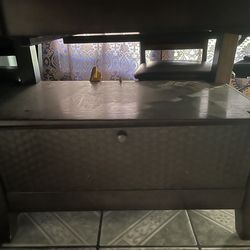 Dining table dark brown