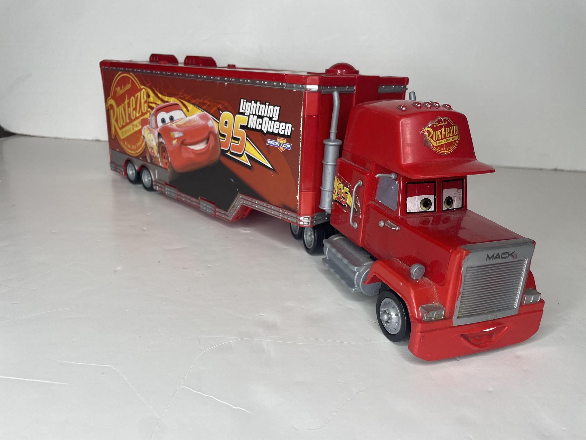 Disney Pixar cars Mack truck hauler