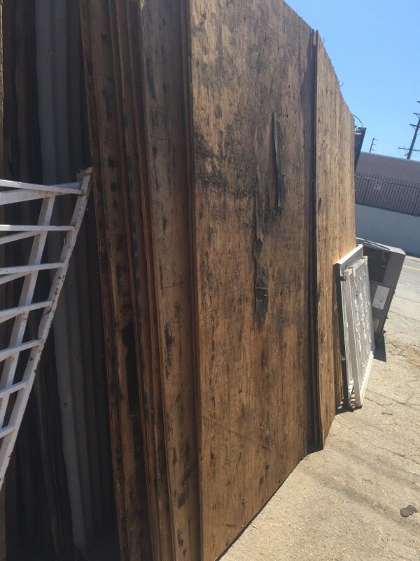 Plywood sheets 4x8 1/2 $15.00 each