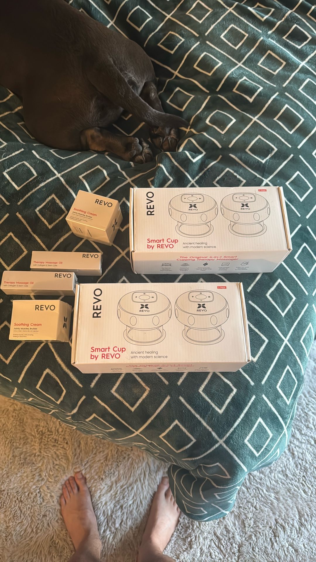 4x Smart Cup by Revo. Ancient Healing With Modern Medicine