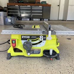RYOBI 13 Amp 8-1/4 in. Compact Portable Corded Jobsite Table Saw (No Stand)