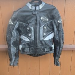 Motorcycle leather jacket SIZE S
