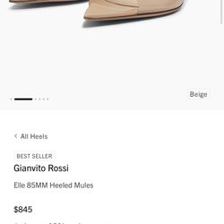 Gianvito Rossi Size 40