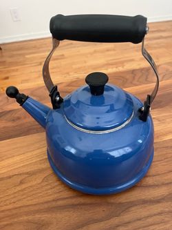 Vintage Cobalt Blue Le Creuset Tea Kettle