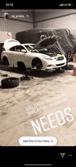 Coilovers, Lowering springs, fender rolling and more